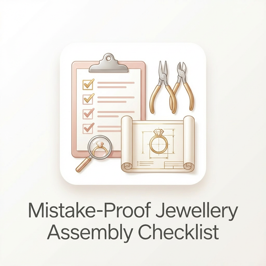 Mistake-Proof Jewellery Assembly Checklist